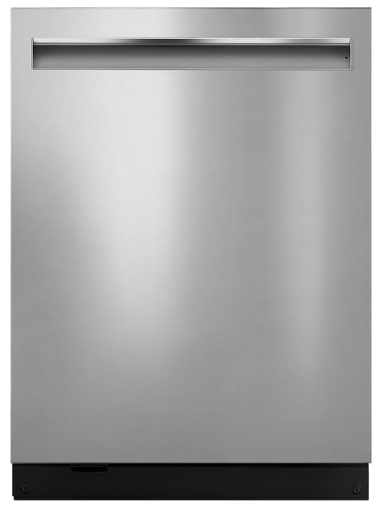 JennAir Built-In Dishwasher with Pocket Handle 24-Inch in Stainless Steel