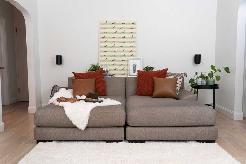 Sanus Black Adjustable Wall Mount For Sonos Era 100 Each