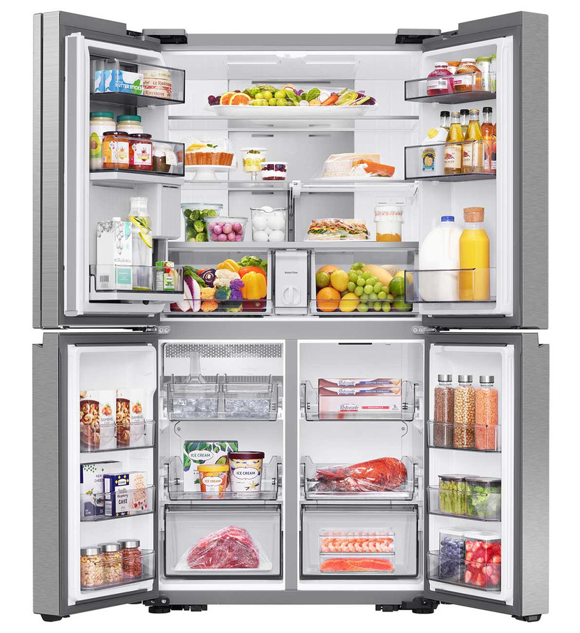 Dacor 22.8 Cu. Ft. French Door Counter Depth Refrigerator With Reveal Door 36-Inch Wide in Silver Stainless