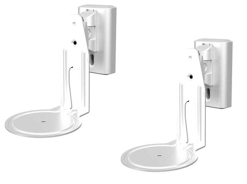Sanus White Adjustable Wall Mounts For Sonos Era 100 Pair