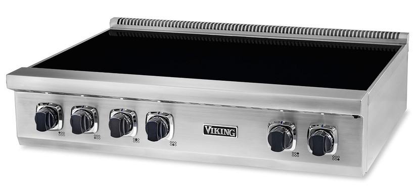 Viking 5 Series 36-Inch Induction Rangetop in Stainless Steel