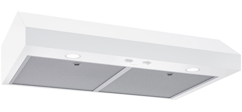 Broan GLA1 Series Under-Cabinet Range Hood 30-Inch in White