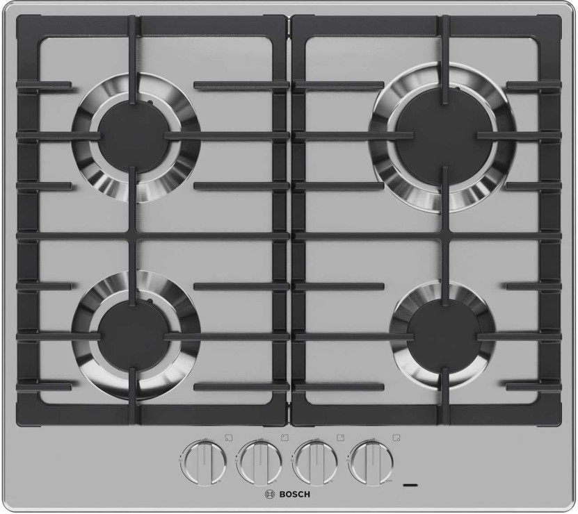 Bosch 500 Series Gas Cooktop 24-Inch in Stainless Steel
