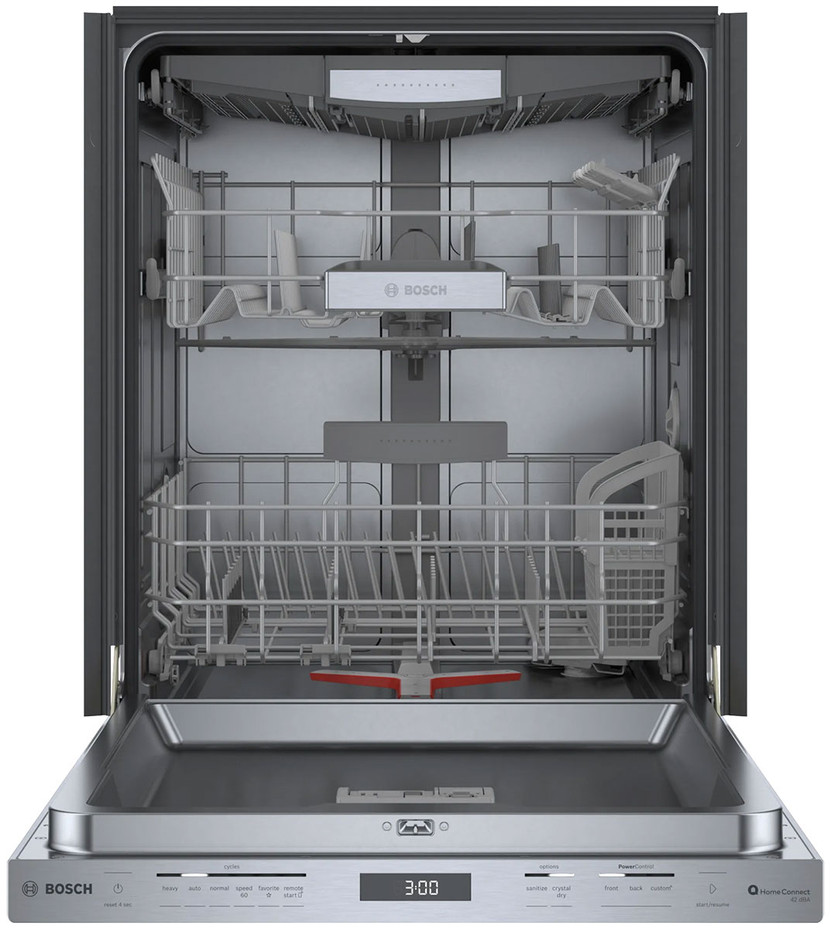 Bosch 800 Series 24-Inch Dishwasher in Anti-Fingerprint Stainless Steel