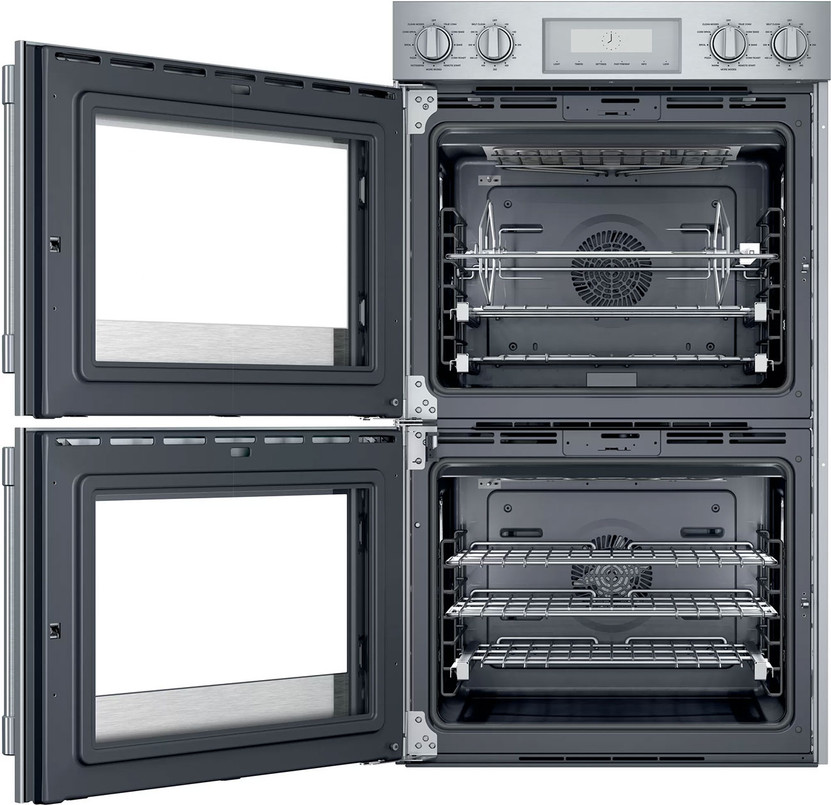 Thermador 30 Professional Series Stainless Steel Left Hinge Double Built-In Oven