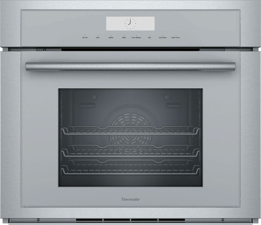 Thermador Masterpiece Series Single Wall Oven With Steam Convection 30 Inch in Stainless Steel