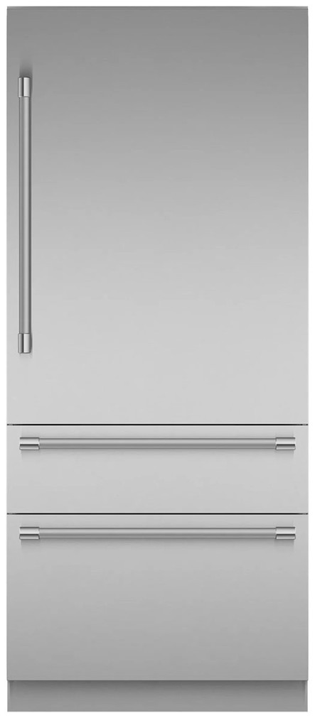 Thermador Freedom Collection 19 Cu. Ft. Built-In Bottom Freezer Refrigerator with Professional Handles 36-Inch Wide in Stainless Steel