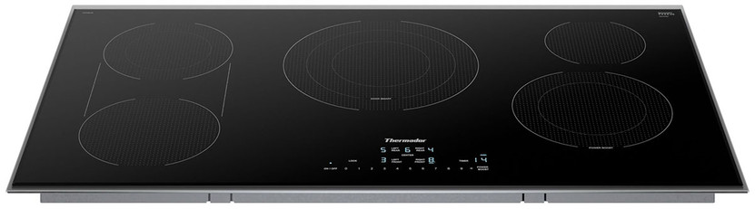 Thermador ADA Masterpiece Series 36 Black With Stainless Frame Electric Cooktop
