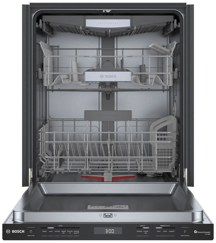 Bosch 800 Series 24-Inch Dishwasher in Black