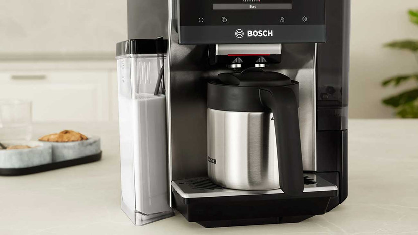 Bosch 800 Series Fully Automatic Espresso Machine VeroCafe With Removable Water Tank in Silver