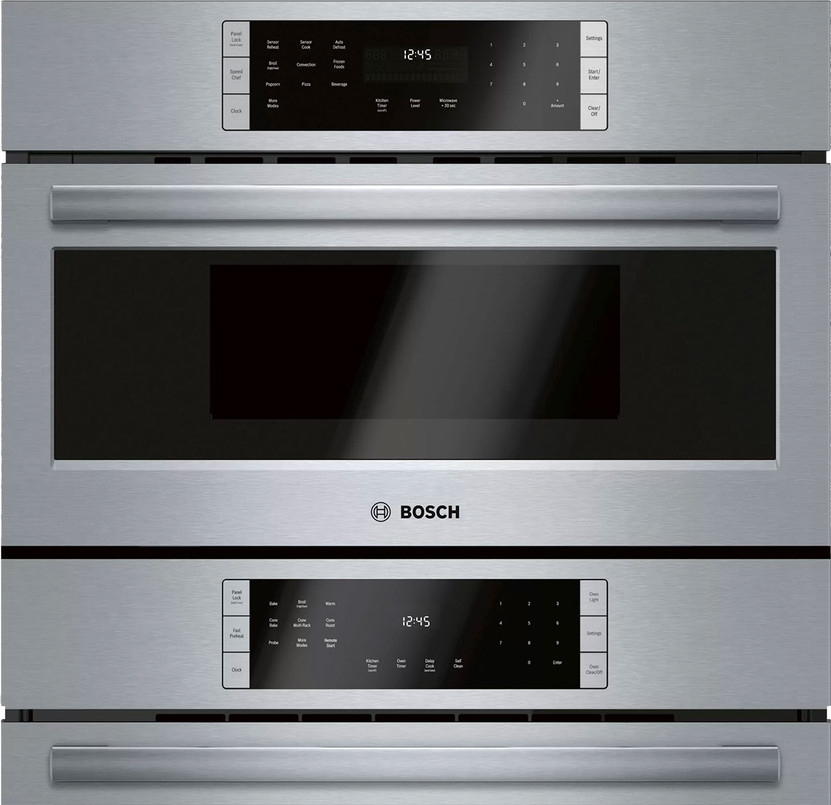 Bosch 800 Series 30 Stainless Steel Speed Combination Oven