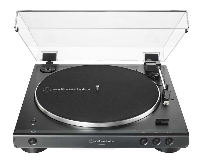 Audio-Technica Black Fully Automatic Belt-Drive Stereo Turntable