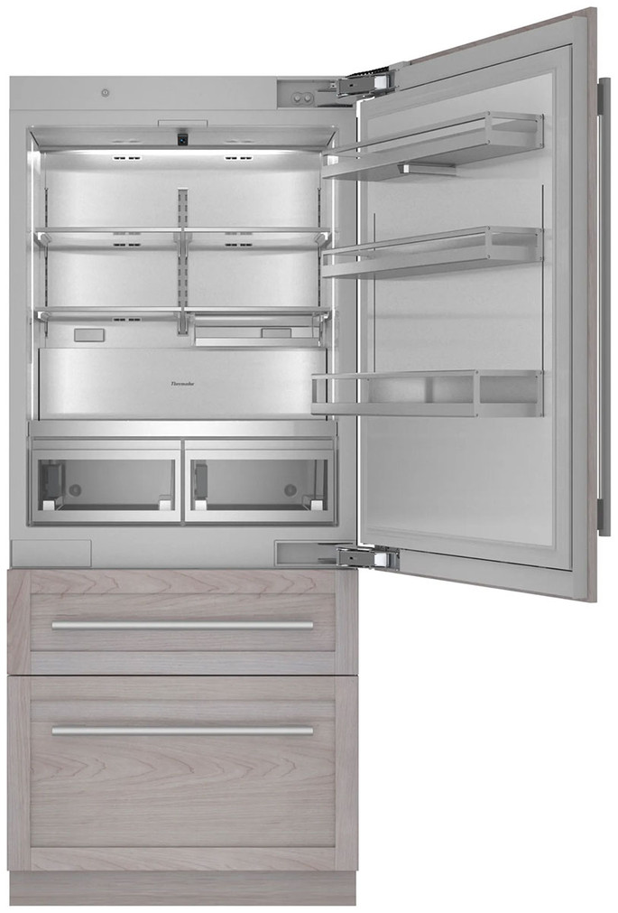 Thermador Freedom Collection 19 Cu. Ft. Built-In Bottom Freezer Refrigerator 36-Inch Wide in Custom Panel
