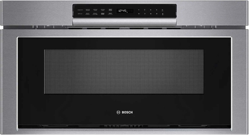 Bosch 800 Series Drawer Microwave 30 Inch in Stainless Steel
