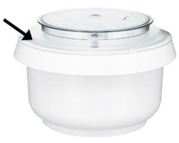 Bosch Universal Plus Splash Ring  Lid