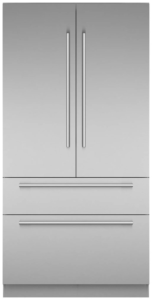Thermador Freedom Collection 23.1 Cu. Ft. Built-In French Door Refrigerator with Masterpiece Handles 42-Inch Wide in Stainless Steel