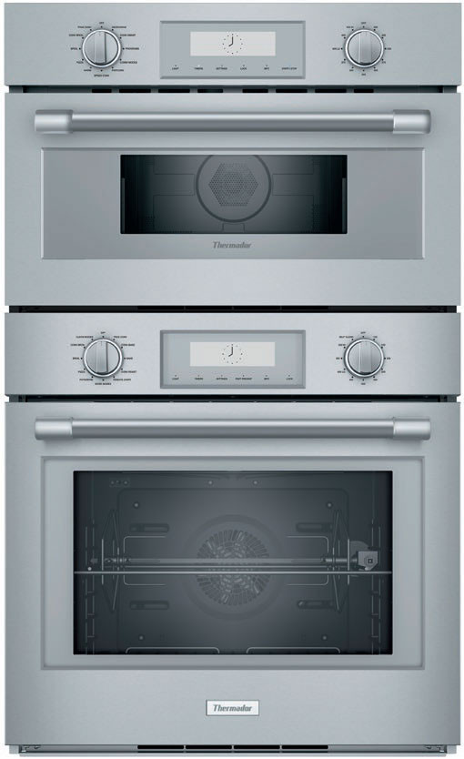 Thermador Professional Series 30 Stainless Steel Double Combination Built-In Oven With Speed Oven