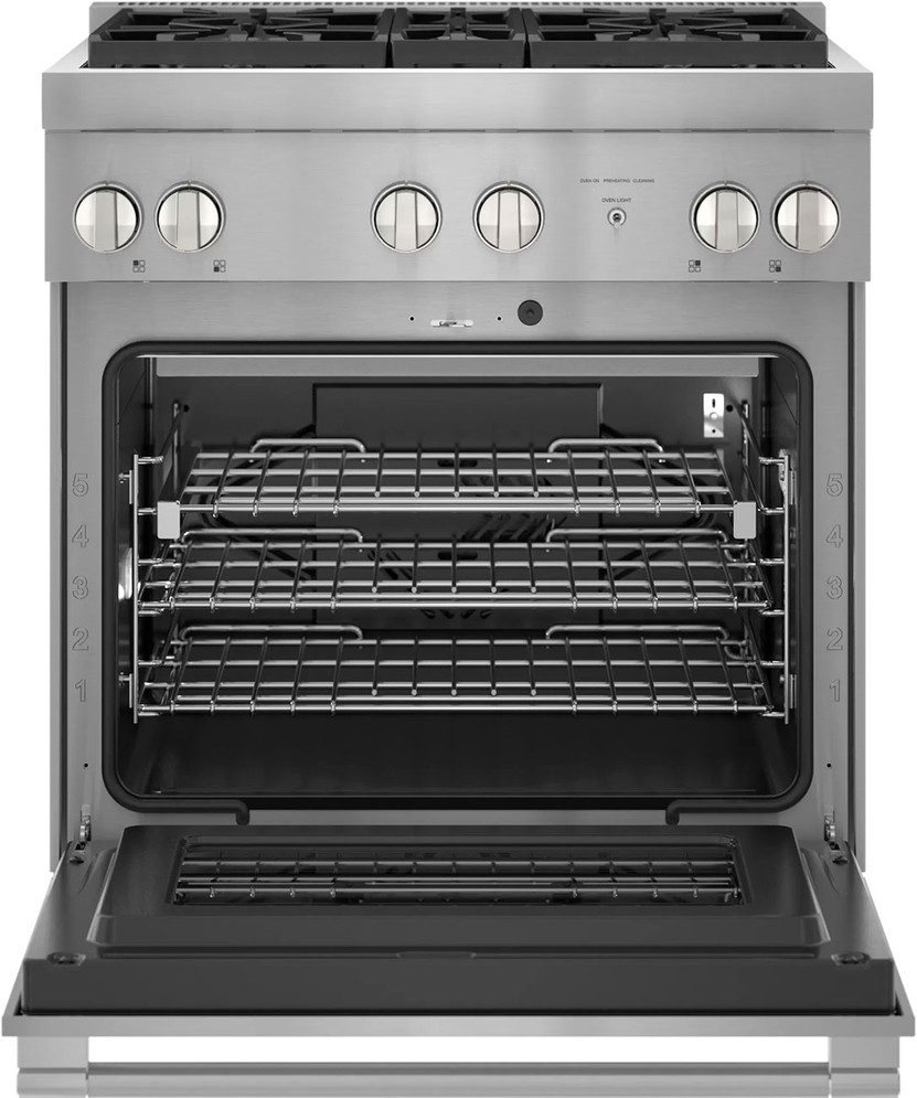 Thermador Pro Harmony 30 In. Stainless Steel Standard-Depth Dual Fuel Range