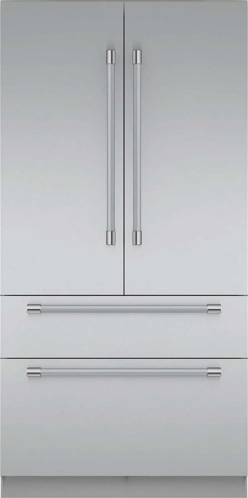 Thermador Freedom Collection 23.1 Cu. Ft. Built-In French Door Refrigerator with Professional Handles 42-Inch Wide in Stainless Steel
