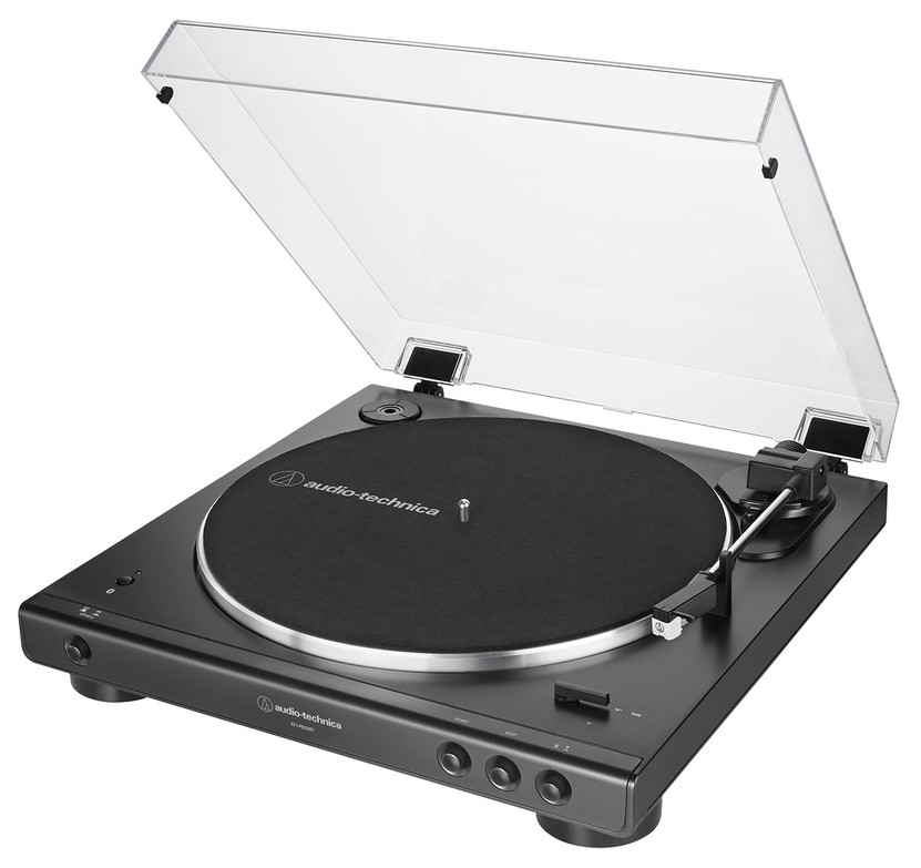 Audio-Technica Black Fully Automatic Wireless Belt-Drive Turntable