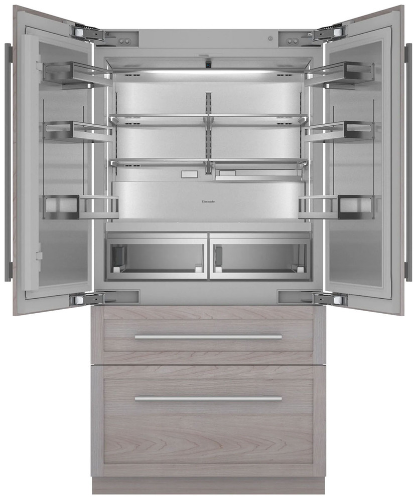 Thermador Freedom Collection 23.1 Cu. Ft. Built-In French Door Refrigerator 42-Inch Wide in Custom Panel