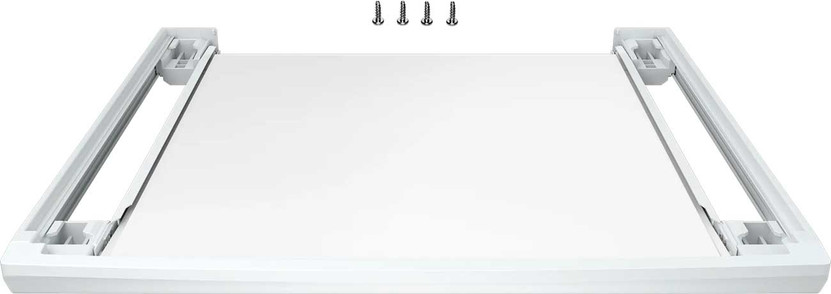 Bosch 500 Series Stacking Kit With Pullout Tray in White