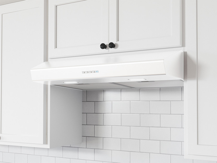 Zephyr Breeze II 36 White Under-Cabinet Wall Hood