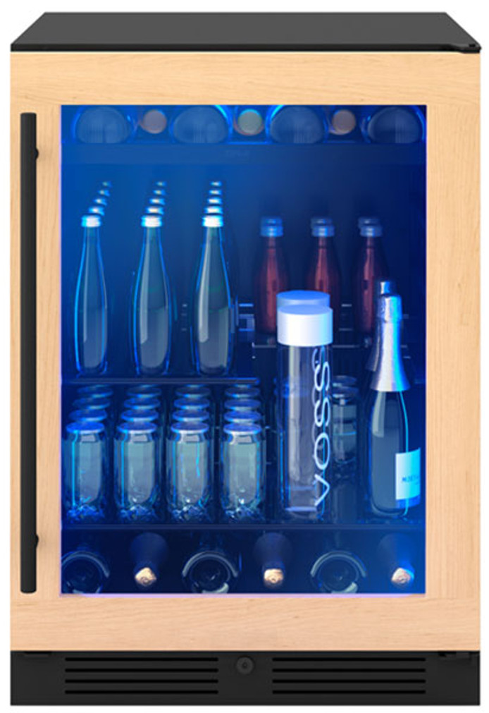 Zephyr Presrv 5.6 Cu. Ft. Single Zone Beverage Cooler 24-Inch Wide in Panel Ready Frame