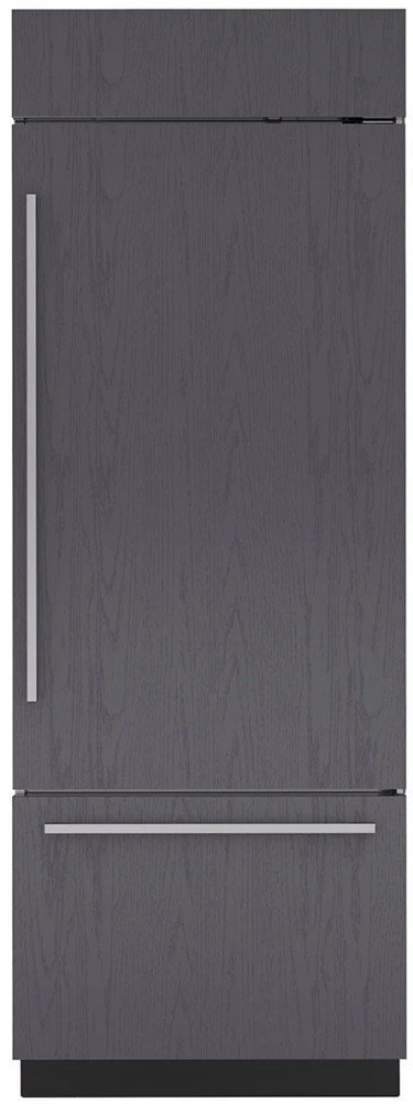 Sub-Zero Classic 17 Cu. Ft. Over-And-Under Refrigerator With Internal Dispenser Right-Hinge 30-Inch Wide in Custom Panel