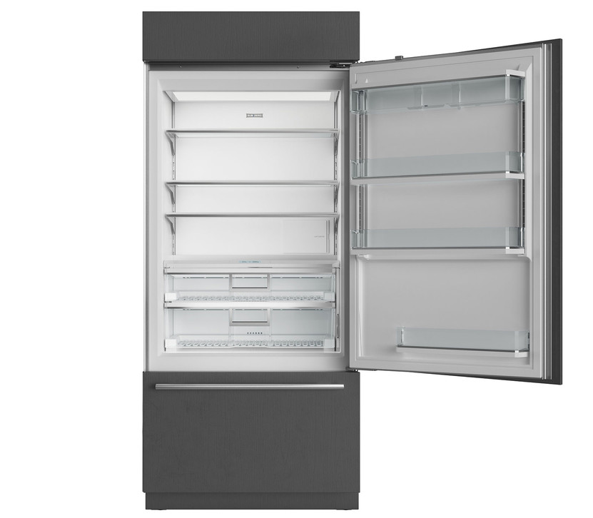 Sub-Zero 30 Stainless Steel Left-Hinge Classic Over-And-Under Refrigerator With Pro Handle