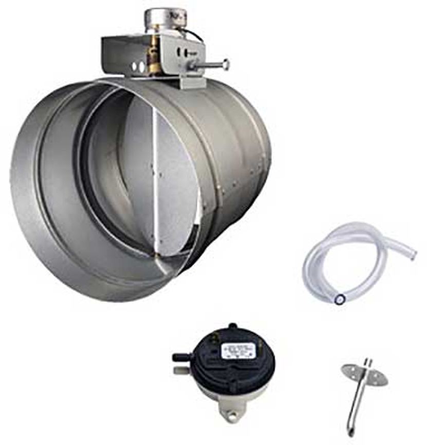 Zephyr 6 Stainless Steel Universal Make-Up Air Kit