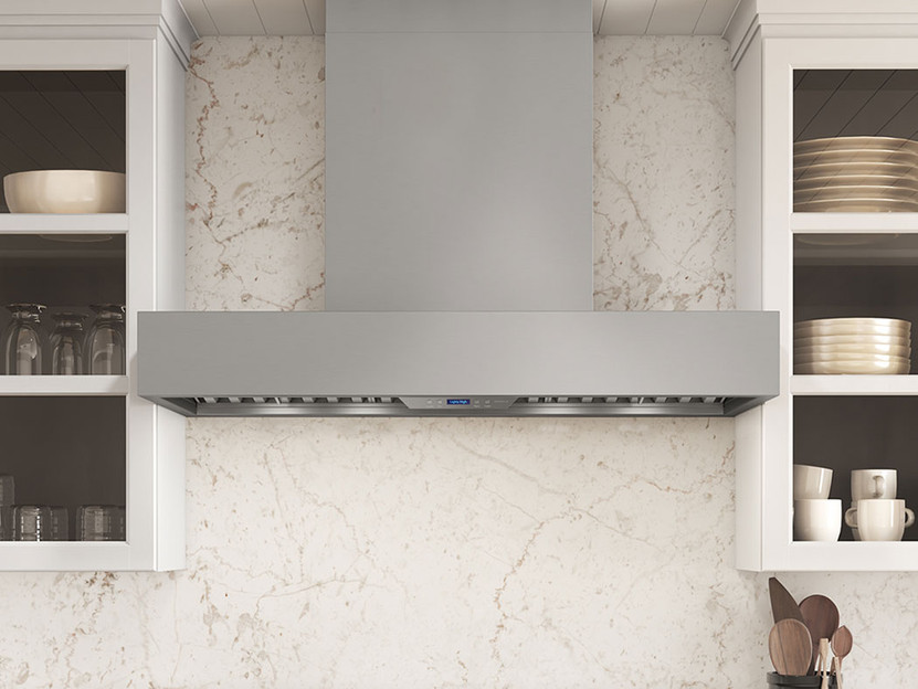 Zephyr Roma Pro 48-Inch Wall Hood in Stainless Steel