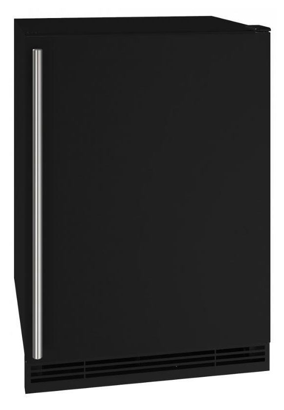 U-Line 1 Class 24-Inch Black Solid Refrigerator
