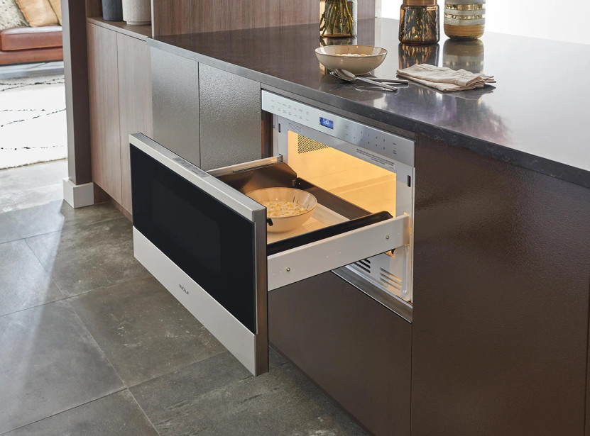 Wolf 24 Stainless Steel Transitional Drawer Microwave