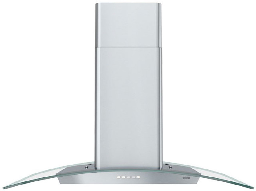 Brisas by Zephyr BML Island Hood 36-Inch Wide in Stainless Steel