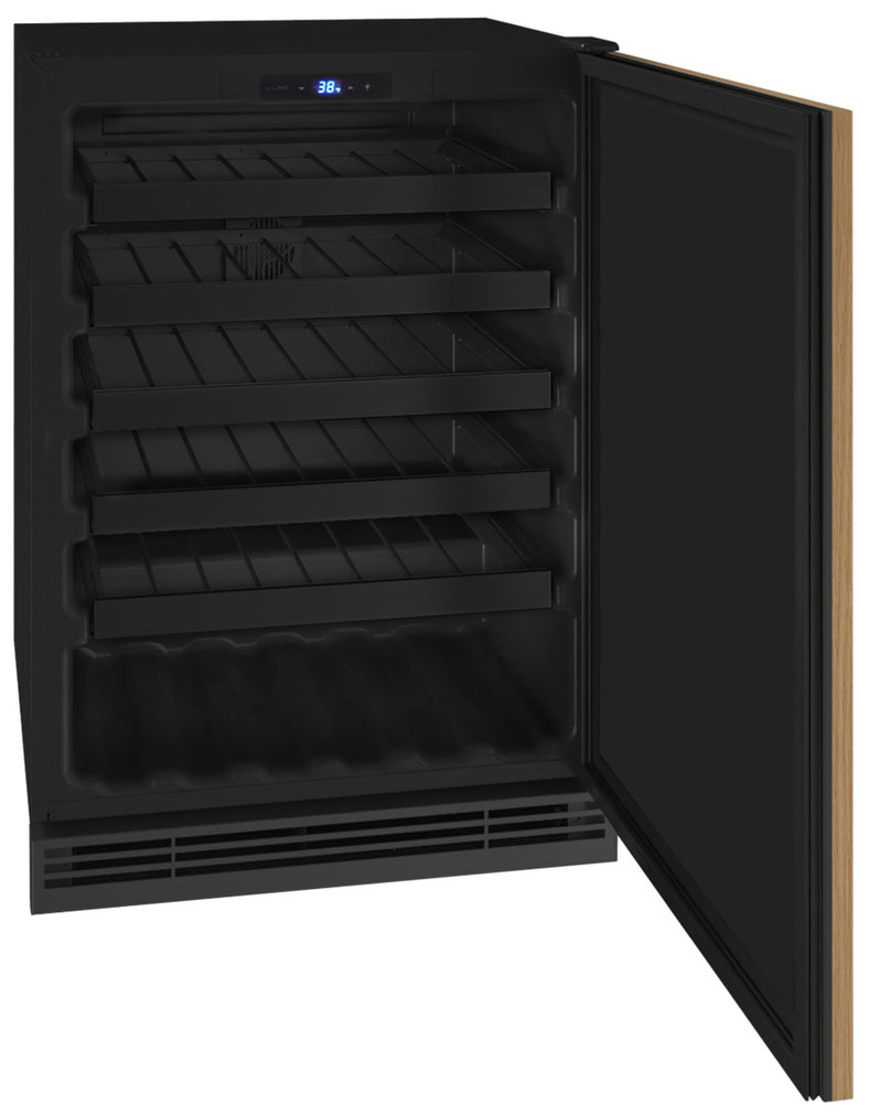 U-Line 5.5 Cu. Ft. Wine Refrigerator 24-Inch Wide in Panel Ready