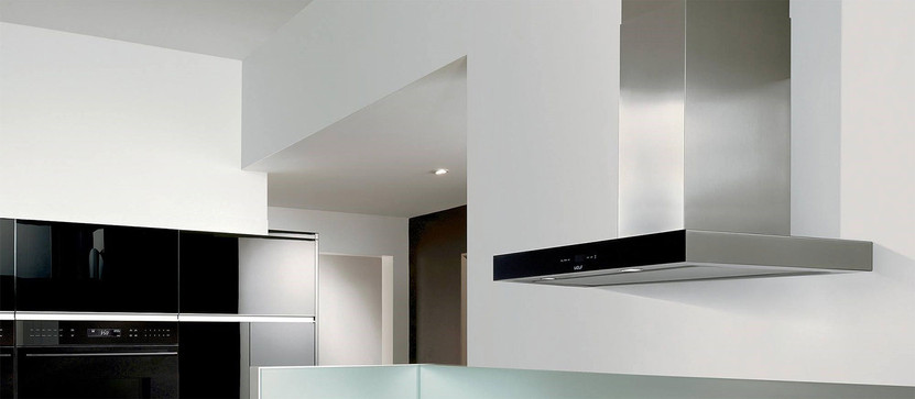 Wolf 36 Black Cooktop Wall Hood