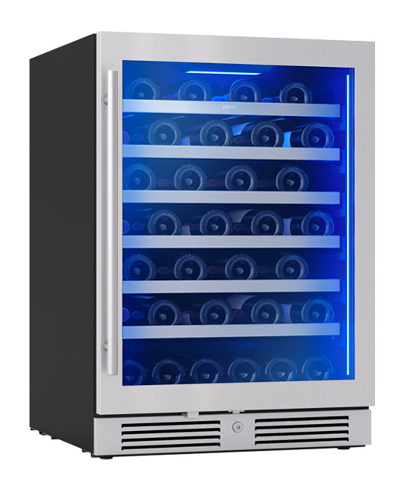 Zephyr Presrv 5.6 Cu. Ft. Single Zone Beverage Cooler 24-Inch Wide in Stainless Frame with Lock (1)