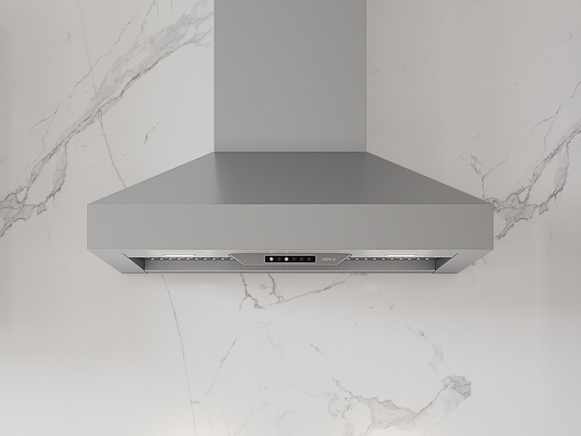 Zephyr Wall Hood 36 Inch Podesta in Stainless Steel