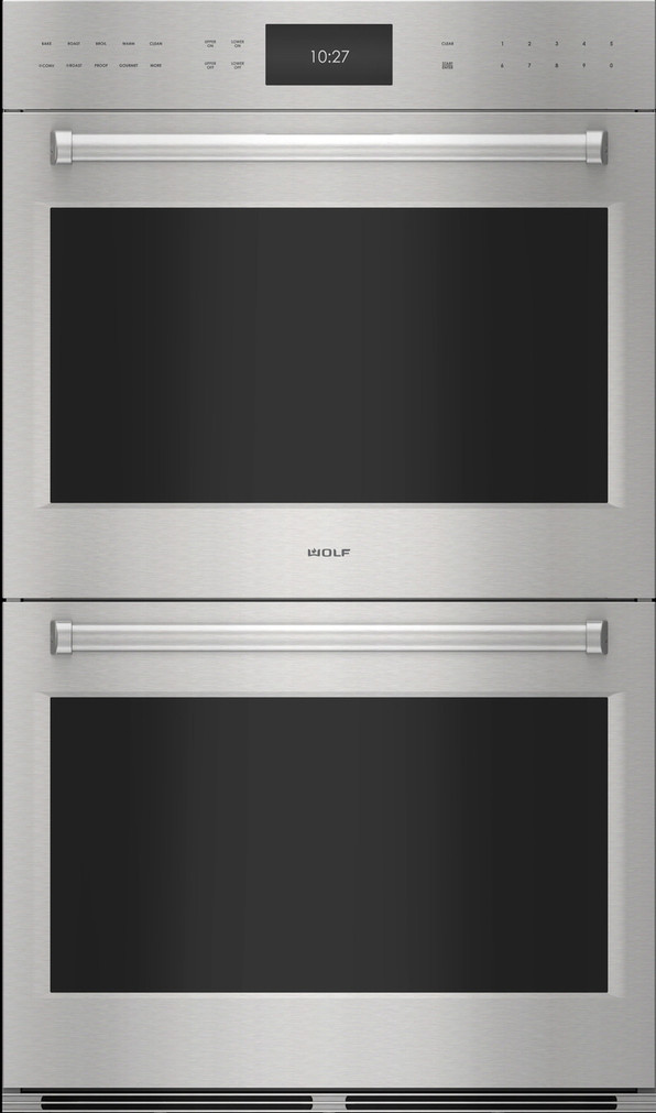 Wolf E Series Professional 30 Stainless Steel Built-In Double Wall Oven