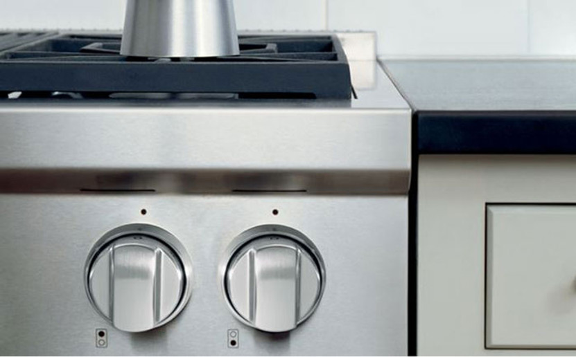 Wolf Stainless Rangetop Wok Knobs