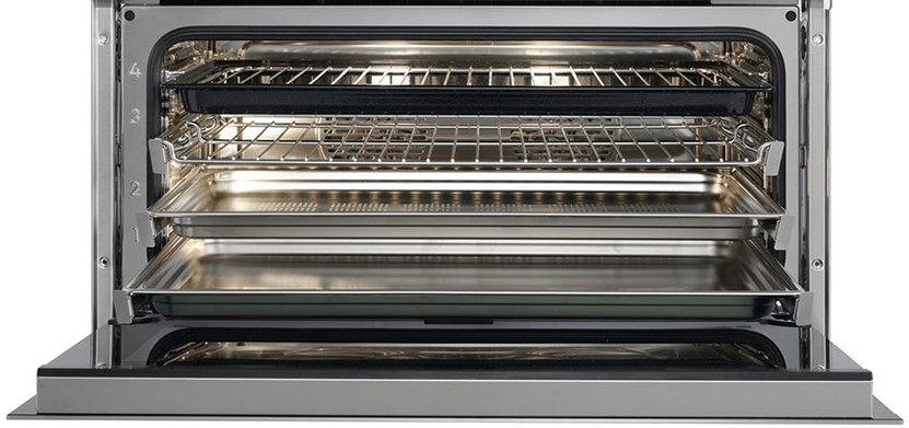 Wolf M Series Transitional 30 Stainless Steel Convection Steam Oven - Plumbed