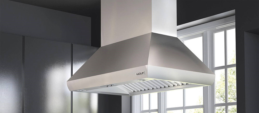 Wolf 42 Stainless Steel Pro Island Hood
