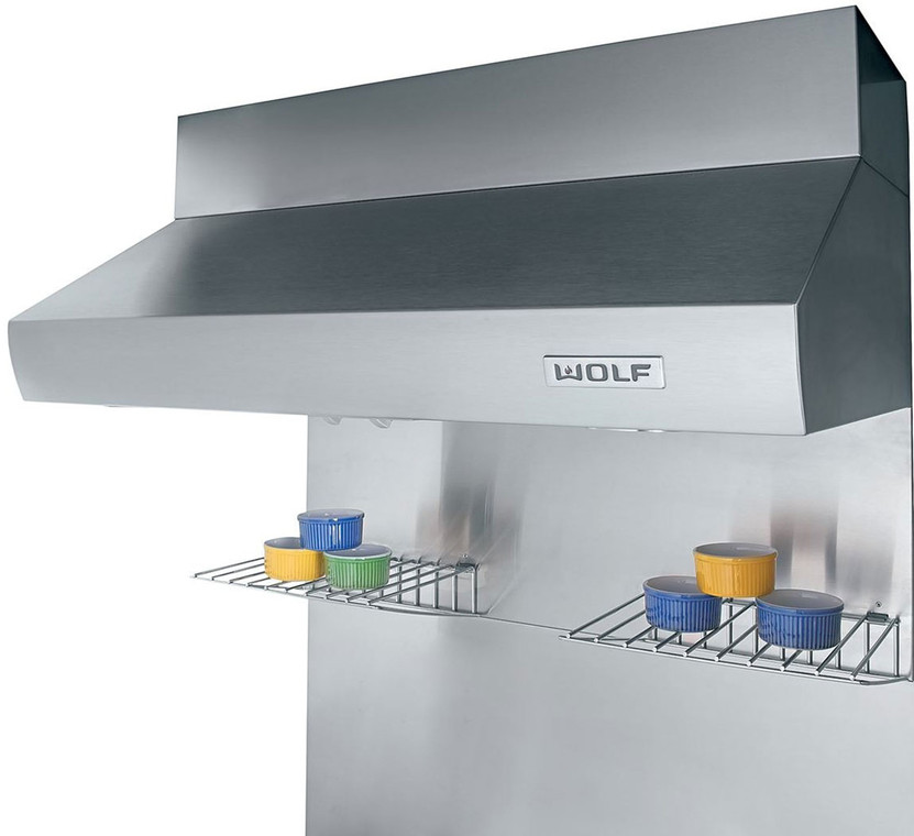 Wolf Stainless Steel Backsplash With Warming Racks (2)