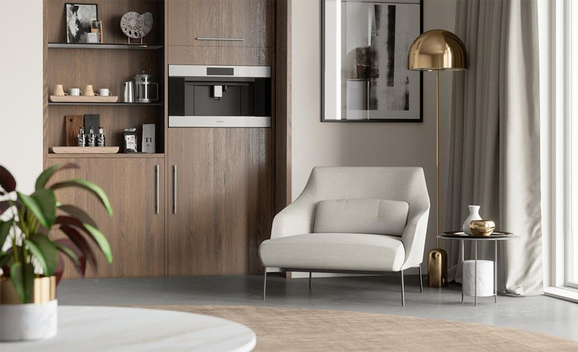 Wolf E Series Transitional 30 Stainless Steel Built-In Coffee System