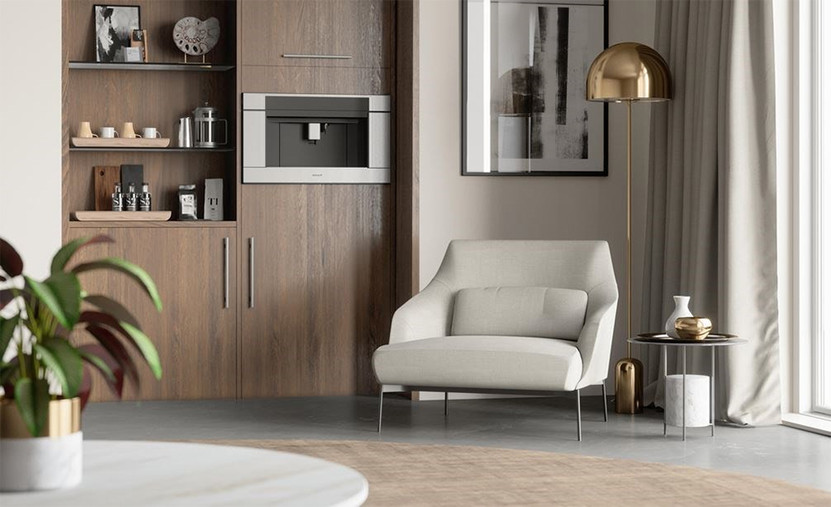 Wolf M Series Transitional 30 Stainless Steel Built-In Coffee System