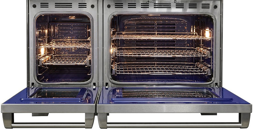 Wolf 48 In. Stainless Steel Dual Fuel Natural Gas Range With 8 Burners