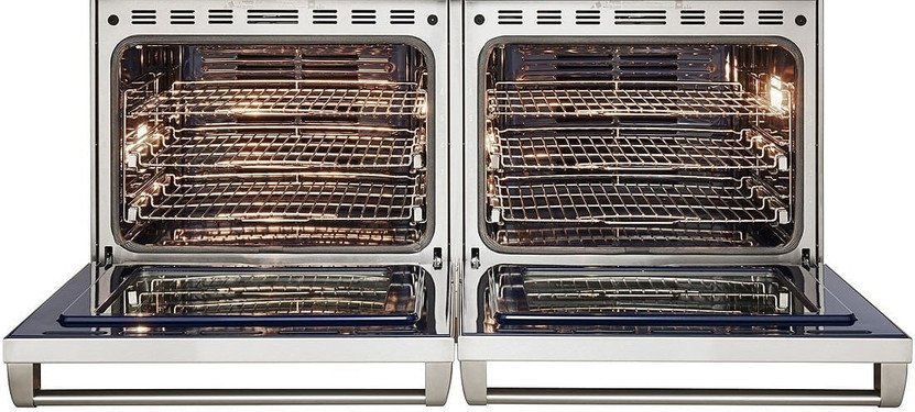 Wolf 60 In. Stainless Steel Dual Fuel Natural Gas Range With 6 Burners, Infrared Charbroiler And Infrared Griddle