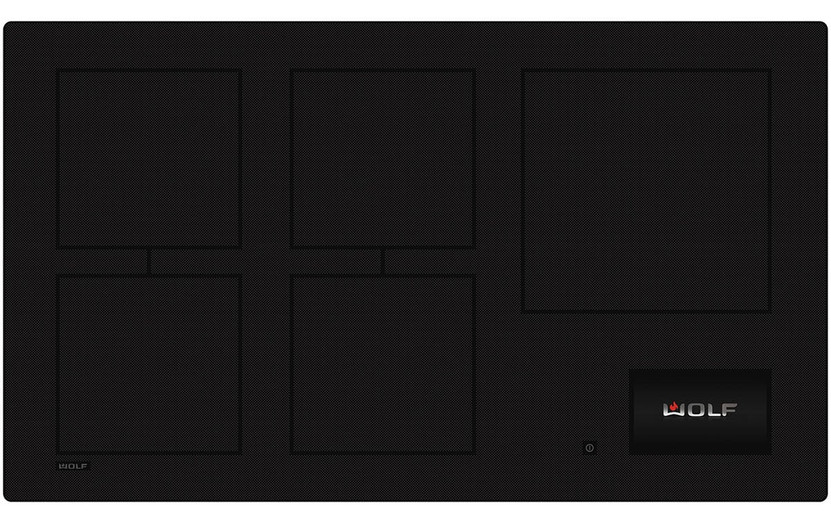 Wolf Contemporary 36 Black Induction Cooktop