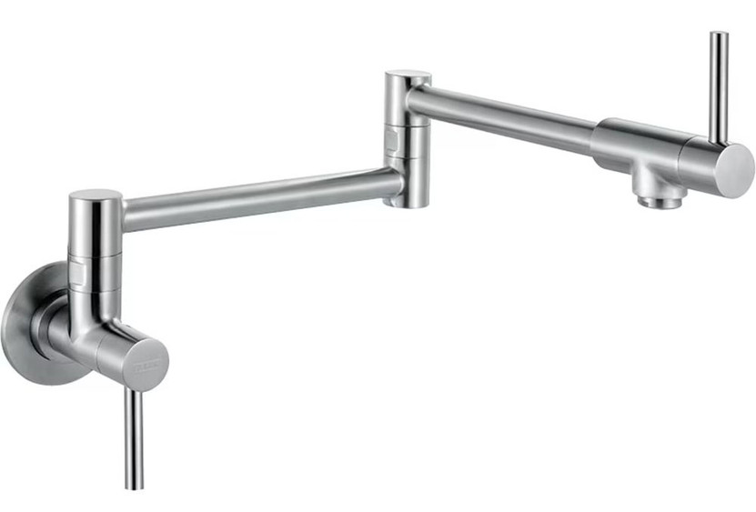Franke Steel Pot Filler Faucet in Stainless Steel